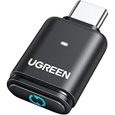 UGREEN aptX HD USB C Transmitter Bluetooth 5.3 Bluetooth Audio Adapter | Adaptive Low Latency for Switch 2 Game Console PC Ma