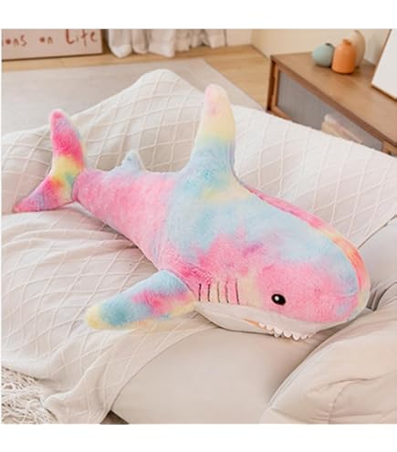 Muñeco De Peluche Tiburón De 30 Cm, Juguete De Felpa Suave De Algodón PP, Cojín Y Almohada Para Niñas Y Niños, Regalo De Cumpleaños Y Decoración