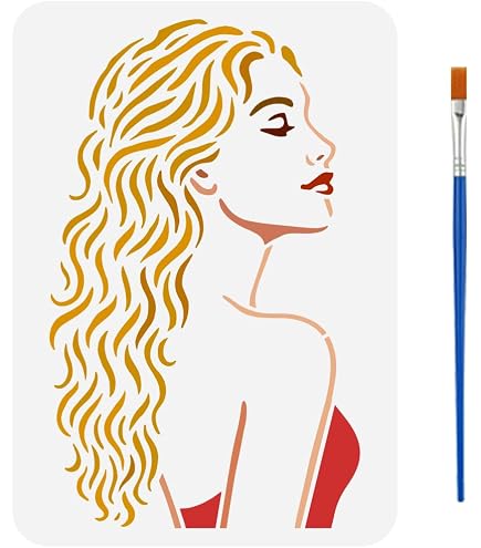 FINGERINSPIRE Baum Frau Malschablone 21x29.7 Cm Aus Produktbild-Vorschau 8