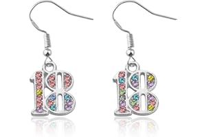 CENWA Petites boucles d'oreilles pour 16e/18e/21e anniversaire pour fille de 16/18/21 ans