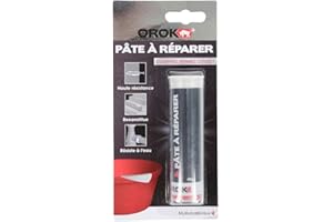 OROK - Pâte à Réparer Époxy Multi-Usages 45g - Colle Bi-Composant Pour Reboucher, Fixer et Réparer Tous Types d'Objets
