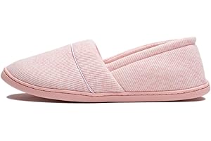 ChayChax Zapatillas de Estar por Casa para Mujer Invierno Cálido Pantuflas Memoria Espuma Ligero Comodo Suave Interior Zapatos de Algodón