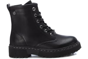 XTI - Botín Cierre de Cremallera para niña, Color: Negro, Talla: 36