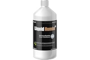 GlasGarten Liquid Humin+ | 1 L/ 1000ml – Huminstoffe in der Flasche. Verbesserung des Immunsystems der Tiere & Stabilisierung des pH-Werts - Schutz vor pH-Sturz