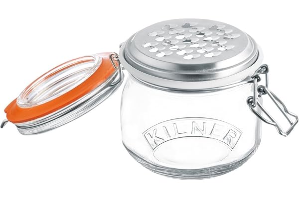 Kilner Set râpe à Fromage avec Bocal