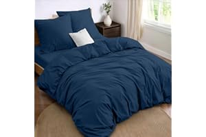 Zestaw pościeli Dreamzie 160 x 200 4 sztuki Poszwa na kołdrę 240 x 260 cm + prześcieradło 160 x 200 cm z 2 poszewkami na poduszki 65 x 65 cm 240 x 260 Zestaw 100 nitek/cm² z mikrofibry - Oeko-Tex