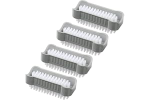 AMATHINGS 4 pièces à double face pinceau brosse/ongles la main pour protéger contre les bactéries et les virus