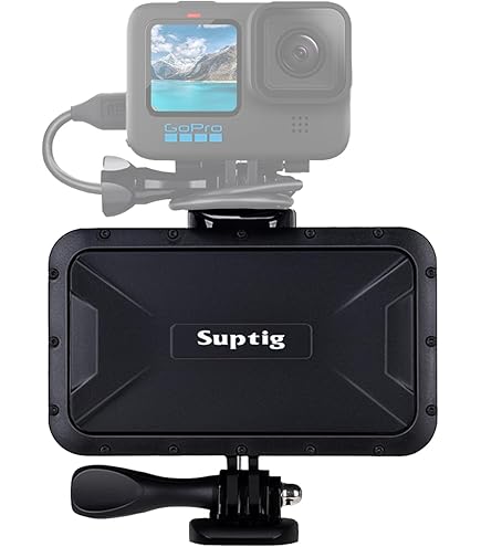 Boîtier étanche Suptig Pour GoPro Hero 4 / 3+ / 3 – Jusqu'à 45m – Transparent