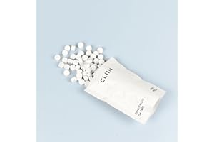 CLIIN Dentifricio Solido NO FLUORO Made In Italy| 124 compresse (2 mesi per 1 persona) | Vegano e Plastic free | Ecosostenibile e Perfetto per i Viaggi | Dentifricio Naturale Sbiancante