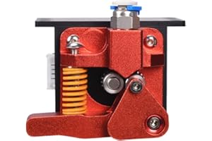 BZ 3D Ender 3 Dual Gear Extruder,Dual Drive Metal Extruder für Ender 3 V2/Pro/Ender 5/Plus/CR-6 SE/Ender 3 Neo/Max Neo/CR10/10S Series 3D-Drucker-Extruder.(Motorwelle>20mm)