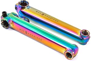 KHEbikes KHE MVP BMX Crank Arms 8T 4130 CrMo for 19 mm Axle Jet Fuel Oil Slick 170 mm 648 g