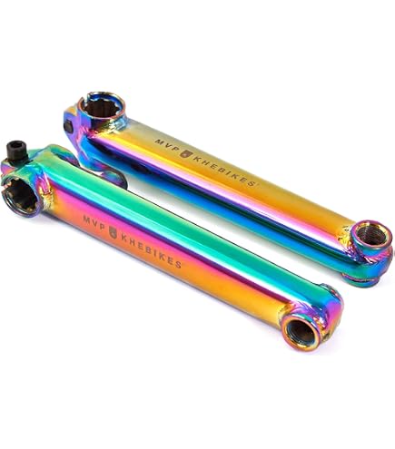 KHE CrMo Axe De Manivelle BMX 19mm 8T 150mm - 282g Avec 2 Vis D'Essieu