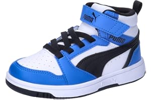 PUMA Rebound V6 Mid AC+ PS Scarpe da ginnasticaUnisex - Bambini e Ragazzi