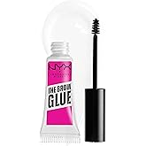 NYX Professional Makeup The Brow Glue Instant Brow Styler, Şeffaf Kaş Sabitleyici Maskara
