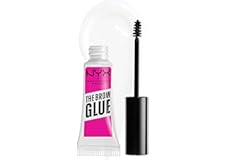 NYX Professional Makeup The Brow Glue, Gel Trasparente per Sopracciglia Effetto Laminazione, Fino a 16 ore di Tenuta