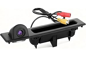 KIMISS Car Reversing Camera Fit for 3 Series F30 5 Series F10 F11 X3 F25, 170° Wide Angle Reverse Camera Waterproof, HD Backup Rear View Camera Vehicle Parking Reverse Digital Cam