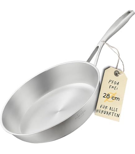 Pentole Agnelli Aluminium Professional 5 mm stralende wok met 1 handvat, diameter 28 cm Pentole Agnelli Aluminium Professional 5 mm stralende wok met 1 handvat, diameter 28 cm
