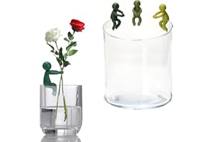 AABDTYYD Pack of 3 flower holders, holders for interior decoration flowers and for holding flowers, beautiful flower holder, compact, flower lovers, office flower decoration