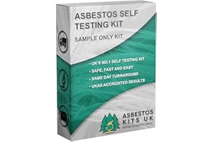 Asbestos Kits UK Ltd - 1 Sample Analysis - Home Asbestos Sampling Kit - Free Postage and UKAS Accredited Laboratory Testing
