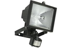 BABZ 400W Garden Halogen FLOODLIGHT Security Light with Motion PIR Sensor Outdoor