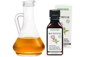 SIBERIAN GREEN Aceite De Cardo Mariano Siberiano Virgen Extra Prensado En Frío 100ml Crudo Vegano Sin Refinar