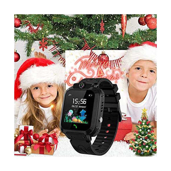 Smartwatch Kinder Wasserdicht Telefon Uhr, Vannico Kids Smartwatch für Jungen Mädchen Kinder Smartwatch mit SIM SOS Anruf – Bild 3