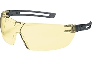 uvex x-fit skyddsglasögon 9199 – reptåliga och imfria, 100 % UV-400-skydd – säkerhetsglasögon med belagd lins – kemikaliebest