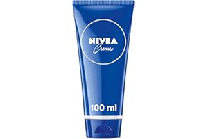 ‎NIVEA NIVEA Creme Tube Universalpflege, klassische Feuchtigkeitscreme für alle Hauttypen, reichhaltige Hautpflege mit hautverwandtem Eucerit (100 ml)