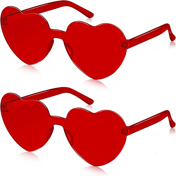 Lot 16 Paires Sans Monture 16 Lunettes De Soleil Cœur Alikiai - Sans Monture Transparente - Enterrement Vie De Jeune Fille - Accessoire Photo Lunettes Photomaton Fun Lot 16 Paires Sans Monture 16 Lunettes De Soleil Cœur Alikiai - Sans Monture Transparente - Enterrement Vie De Jeune Fille - Accessoire Photo Lunettes Photomaton Fun