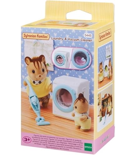 Sylvanian Families Calico Critters - Custodia Per Trasporto Baby Coniglio Con Passeggino