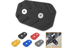 Heinmo Moto Posteriore Del Freno A Piede Leva Pedale Pedali freni Ingranditore Estensione Peg Pad Extender Per Hon da CB500X CB 500X CB500 X 2019 2020 Dirt Bike (Black)