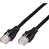 Amazon Basics RJ45 Cat-6 Ethernet Patch/LAN Cable for Personal Computer - 5Feet (1.5Meters), Black