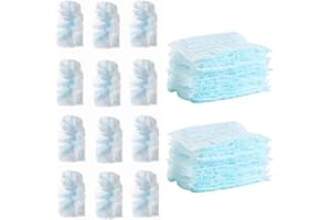 BIUOW Blue Dusters Refills - 20 PCS for Cleaning Disposable Dusting Refills, Hand Fluffy Duster Refills for Blinds PC Keyboard Office Desk Dresser Car Dashboard