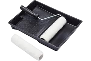 Harris Essentials Walls & Ceilings Twin Set | 1 x Tray, 1 x Frame, 2 x Roller Sleeves | 9"