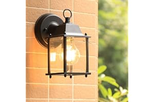 CHAO ZAN E27 Waterproof Antique Rustic Wall Lamp,Outdoor Lighted Chandelier Hallway Wall Sconce Wall Sconce, Backyard, Pavilion Wall Lighting Fixtures, Garden Candle Wall Lights, Outdoor Wall Sconces