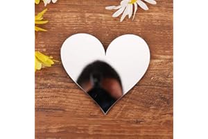 Freeas DIY Alphabet Letters,3D Acrylic Mirror Wall Stickers 26 Letters Heart & Shape Arbitrary Collocation Room Nursery Hanging Decor for Home Office Wedding Party (Heart)