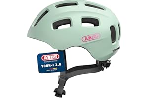 ABUS Youn-I 2.0 bike helmet - with light for children, teenagers and young adults - for girls and boys