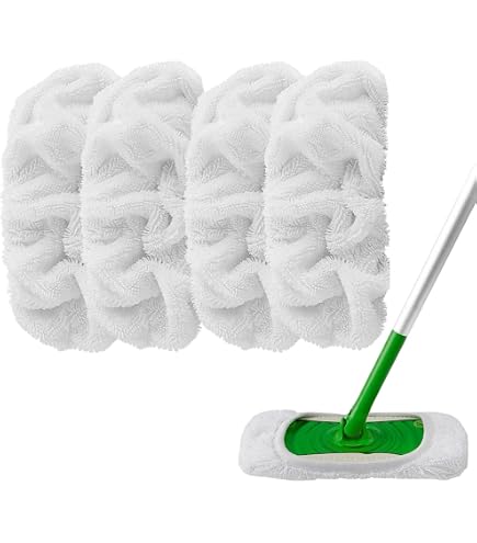 Recharge Serpillière Lavable - 3 Lingettes Microfibre Pour Sols Carrelés