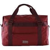 Icone B&uuml;y&uuml;k Boy Seyahat &Ccedil;antası, Siyah,%100 Polyester, Laptop B&ouml;lmeli, Su Ge&ccedil;irmez, &Ccedil;ok Cepli, Valiz Sapına Takılabilir Uzun 