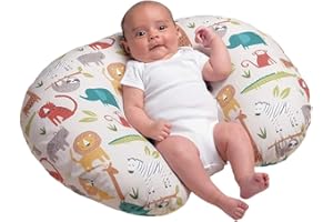 XINCHIA Almohadas de lactancia, almohadas de lactancia materna, almohada de lactancia para bebé, 100% algodón, almohada de lactancia de maternidad, funda de almohada de lactancia suave para bebé, funda de