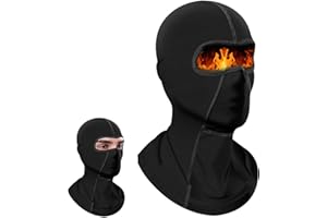 EVDZNA Masque de ski d'automne, masque de course matinal, respirant, masque de cyclisme, capuche chaud, pour le ski, la course et l'alpinisme