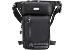 Hebetag Nylon goccia gamba borsa escursionismo marsupio per uomo donna tattico moto ciclismo equitazione viaggio sport all'aperto marsupio