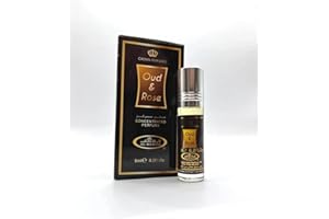 ALAFFAN Al-Rehab Oud & Rose Parfüm Roll On 6ml Parfümöl Duftöl