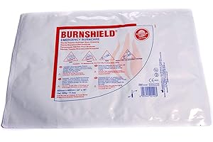 ST JOHN AMBULANCE Burnshield Hydrogel Foam Dressing steril (Kompresse zur Anwendung bei leichten Verbrennungen und Verbrühungen, 60x40 cm) 1012283