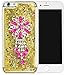 Produktbild Tasche Bling Strass Cover ISENPENK Für 5,5-Zoll Apple iPhone 7 Plus Hülle Silikon Glitzer Muster Tiere [Gold Herz Rose Blumen] Original,iPhone 7 Plus Hülle Silikon Transparent Durchsichtig Case Anti-Scratches wasserdicht Schutzhülle