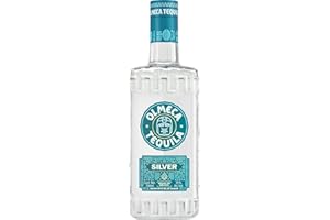 ‎OLMECA Olmeca Blanco Tequila Clasico – Klarer Tequila Silver mit süßer und belebender Agaven-Note – Mexikanische Spirituose aus dem Herzen der blauen Agave – 1 x 0,7 l