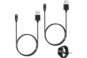 Dongnesi Radley Smart Watch Charger 2 Pin,For Radley Watch Charger,For Radley Series 20 Universal For Ticwatc h, Haylo u, Xiaom i, Reflex Active USB Charging