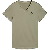 PUMA W Tad Essential Vneck Tee Tiş&ouml;rtler &Uuml;niseks Yetişkin