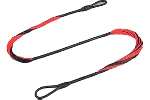 NIKA ARCHERY Tendón de brazo de pistola de 17,52 pulgadas como repuesto para el tendón, apto para la mayoría de los senos de pistola de 1 pieza