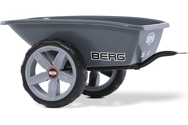 BERG Trailer M pour Kart à pédales Reppy y Compris Towbar Gris 18.24.60.00